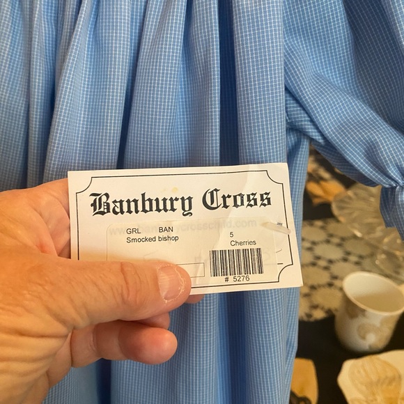 NWT Banbury Cross Smocked Girls Dress size 5 - Picture 5 of 16